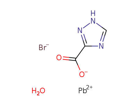 [Pb(1H-1,2,4-triazole-3-carboxylate)(μ2-Br)(H2O)]n
