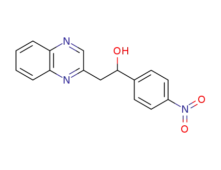 1-(4-nitrophenyl)-2-(quinoxalin-2-yl)ethanol