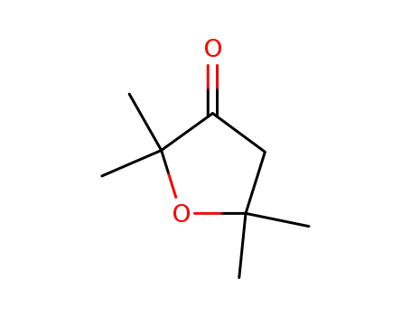 Molecular Structure of 5455-94-7 (2,2,5,5-TETRAMETHYLTETRAHYDROFURAN-3-ONE)
