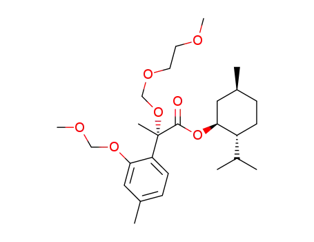 (1S,2R,5S)-5-methyl-2-(1-methylethyl)cyclohexyl (2S)-2-[(2-methoxyethoxy)methoxy]-2-[2-(methoxymethoxy)-4-methylphenyl]propanoate