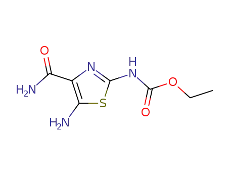 5-amino-2-ethoxycarbonylaminothiazole-4-carboxamide