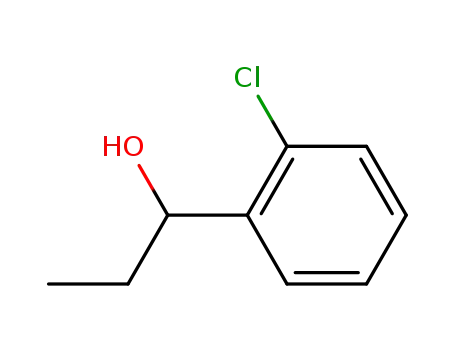 Molecular Structure of 22869-35-8 (1-(2-CHLOROPHENYL)-1-PROPANOL  95)