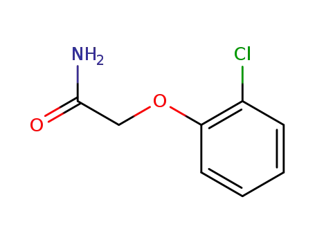 Molecular Structure of 35368-68-4 (2-(2-Chlorophenoxy)acetamide)