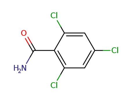 Molecular Structure of 23400-04-6 (2,4,6-TRICHLOROBENZAMIDE)