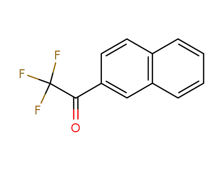 Molecular Structure of 1800-42-6 (2,2,2-TRIFLUORO-1-NAPHTHALEN-2-YL-ETHANONE)