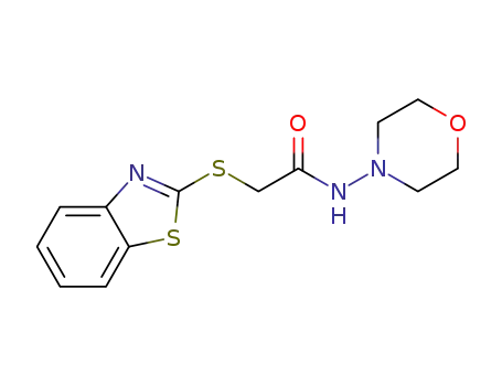 2-(benzo[d]thiazol-2-ylthio)-N-morpholinoacetamide