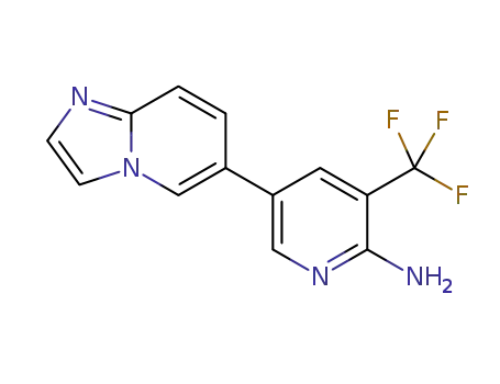 5-(imidazo[1,2-a]pyridin-6-yl)-3-(trifluoromethyl)pyridin-2-amine