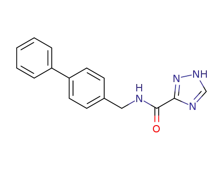 N-[(1,1'-biphenyl)-4-ylmethyl]-1H-1,2,4-triazole-3-carboxamide