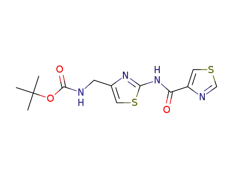 tert-butyl(2-(thiazole-4-carboxamido)thiazol-4-yl)methylcarbamate