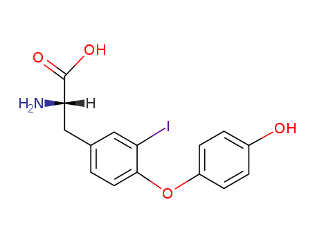 L-Tyrosine,O-(4-hydroxyphenyl)-3-iodo-