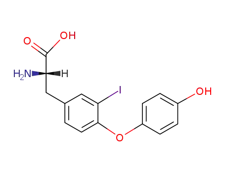 Molecular Structure of 10468-90-3 (3-IODO-L-THYRONINE)