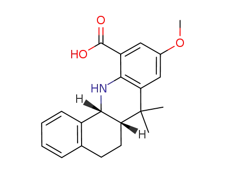 9-methoxy-7,7-dimethyl-5,6,6a,7,12,12a-hexahydrobenzo[c]acridine-11-carboxylic acid