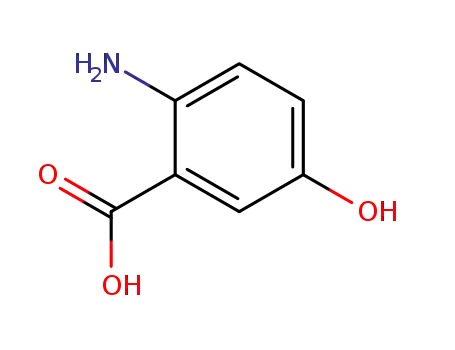Molecular Structure of 394-31-0 (5-Hydroxyanthranilic acid)