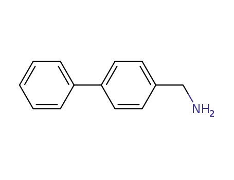Molecular Structure of 712-76-5 (4-PHENYLBENZYLAMINE)
