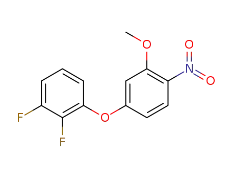4-(2,3-difluoro-phenoxy)-2-methoxy-1-nitro-benzene