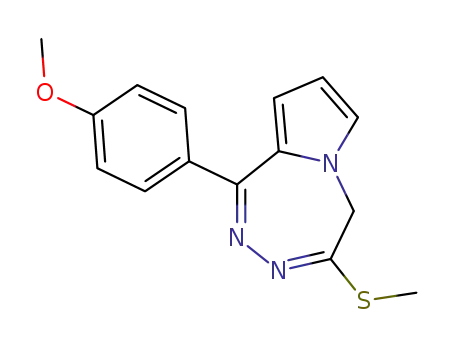 1-(4-methoxyphenyl)-4-(methylsulfanyl)-5H-pyrrolo[2,1-d][1,2,5]triazepine