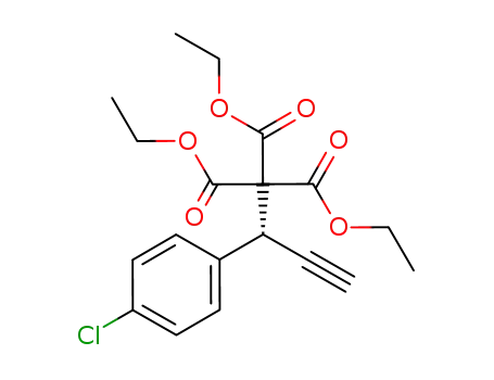 (R)-triethyl 2-(4-chlorophenyl)but-3-yne-1,1,1-tricarboxylate