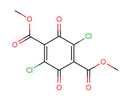 1,4-Cyclohexadiene-1,4-dicarboxylic acid, 2,5-dichloro-3,6-dioxo-,
dimethyl ester
