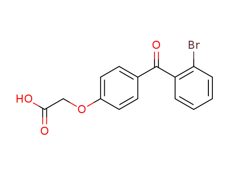 2-(4-(2-bromobenzoyl)phenoxy)acetic acid