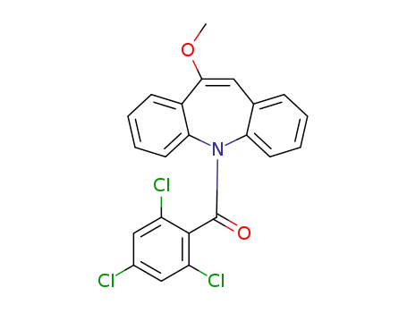 10-methoxy-5-(2,4,6-trichlorobenzoyl)-5H-dibenz[b,f]azepine