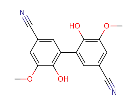6,6'-dihydroxy-5,5'-dimethoxy-[1,1'-biphenyl]-3,3'-dicarbonitrile