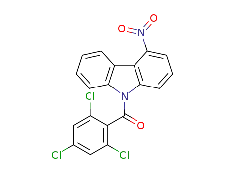 9-(2,4,6-trichlorobenzoyl)-4-nitro-9H-carbazole