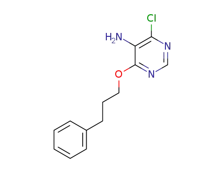 4-chloro-6-(3-phenylpropoxy)pyrimidin-5-amine