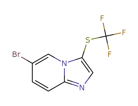 6-bromo-3-(trifluoromethylthio)imidazo[1,2-a]pyridine