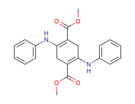 2,5-Dianilino-3,6-dihydro-1,4-benzenedicarboxylic acid, dimethyl ester