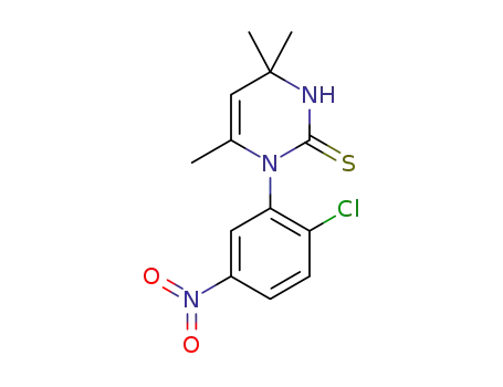 1-(2-chloro-5-nitrophenyl)-4,4,6-trimethyl-3,4-dihydropyrimidine-2(1H)-thione