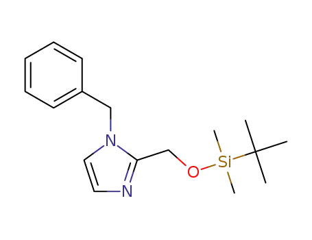 1-benzyl-2-[(tertiary-butyldimethylsilanyloxy)methyl]-1H-imidazole