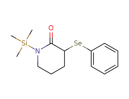 3-(phenylselanyl)-1-(trimethylsilyl)piperidin-2-one