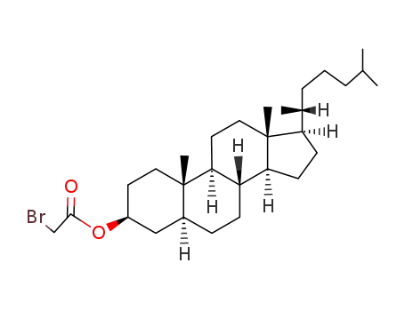 bromoacetyl 5α-cholestan-3β-oate