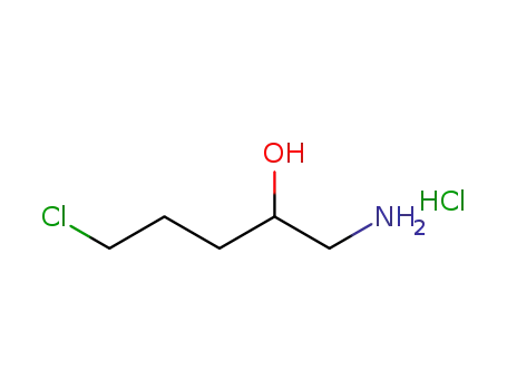 5-chloro-2-hydroxypentylamine hydrochloride