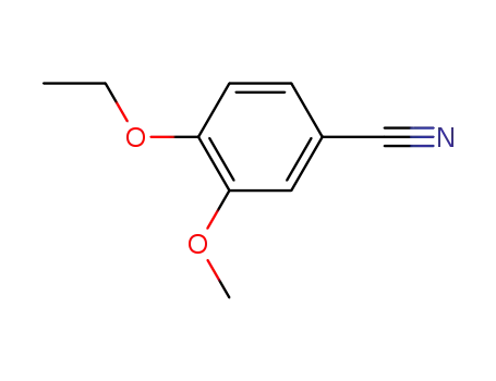 Molecular Structure of 81259-56-5 (4-ETHOXY-3-METHOXYBENZONITRILE)