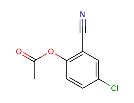 2-(acetyloxy)-5-chlorobenzonitrile