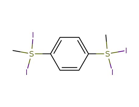 1,4-bis-(diiodo-methyl-λ4-sulfanyl)-benzene
