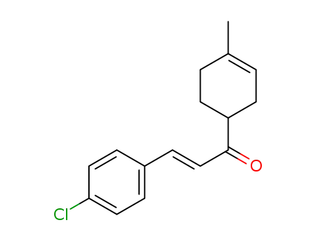 (E)-3-(4-chlorophenyl)-1-(4-methylcyclohex-3-en-1-yl)prop-2-en-1-one