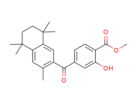methyl 2-hydroxy-4-(3,5,5,8,8-pentamethyl-5,6,7,8-tetrahydronaphthalene-2-carbonyl)benzoate