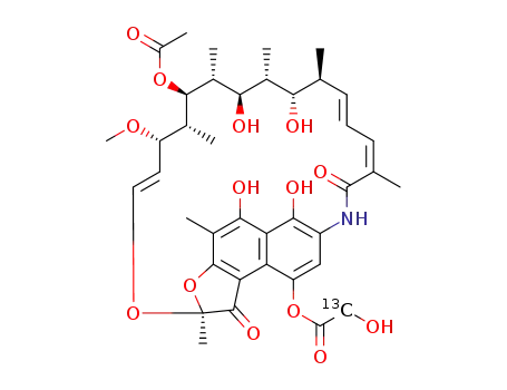 [39-13C]-rifamycin L