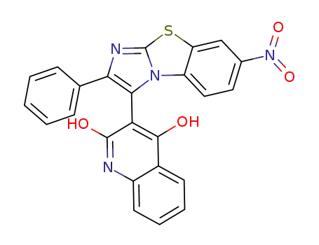 3-(7-nitro-2-phenylbenzo[d]imidazo[2,1-b]thiazol-3-yl)quinoline-2,4-diol