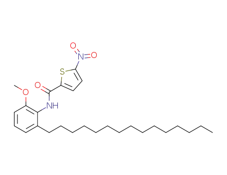 N-(2-methoxy-6-pentadecylphenyl)-5-nitrothiophene-2-carboxamide