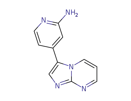 4-(imidazo[1,2-a]pyrimidin-3-yl)pyridin-2-amine