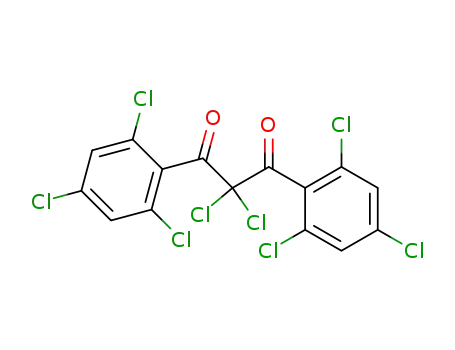 2,2-dichloro-1,3-bis-(2,4,6-trichloro-phenyl)-propane-1,3-dione