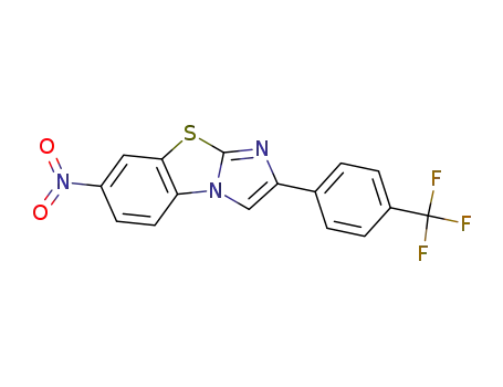 7-nitro-2-(4-(trifluoromethyl)phenyl)benzo[d]imidazo[2,1-b]thiazole