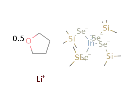 Li[In(SeSiMe3)4]*0.5THF