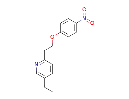 5-Ethyl-2-[2-(4-nitrophenoxy)ethyl]pyridine