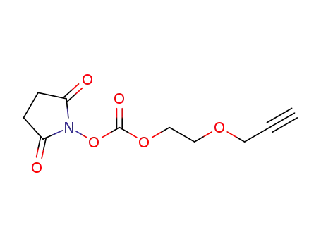 2,5-dioxopyrrolidin-1-yl 2-(prop-2-yn-1-yloxy)ethyl carbonate