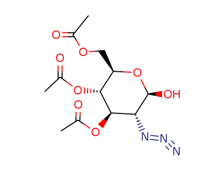2-azido-2-deoxy-3,4,6-tri-O-acetyl-β-D-glucopyranose