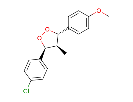 r-3-(4-Chlorophenyl)-c-4-methyl-t-5-(4-methoxyphenyl)-1,2-dioxolane